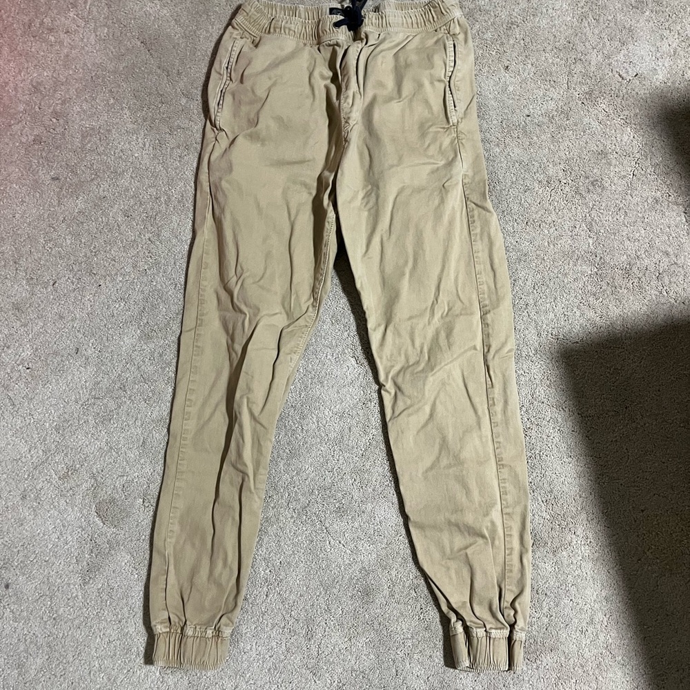 American Eagle Men's Khaki Jogger Pants
